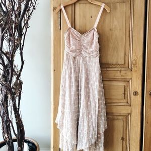 FREE PEOPLE pink lace dress💕